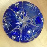 Bowl in blue crystal
