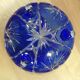 Bowl in blue crystal