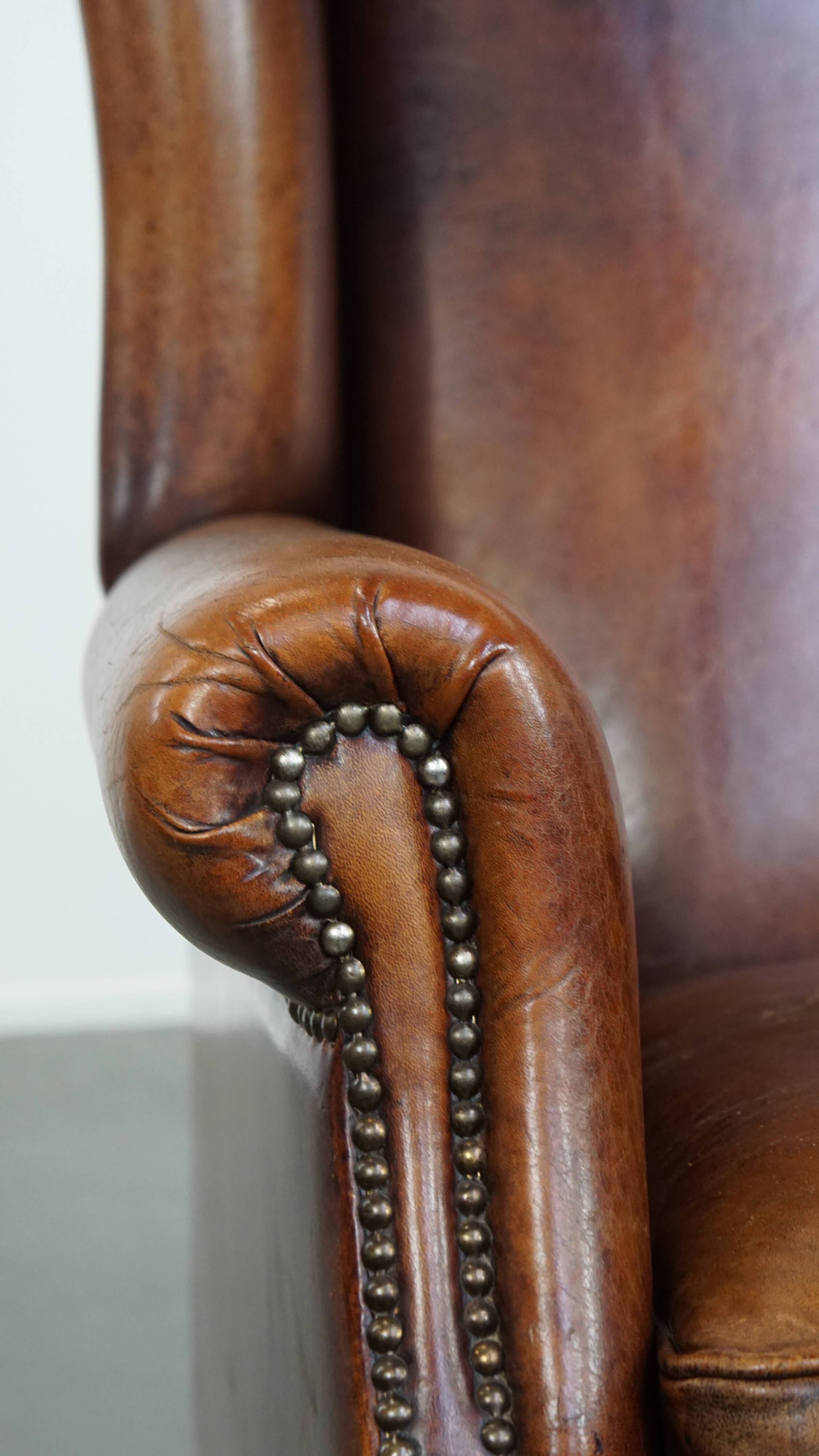 Sheepskin Wingback Chair