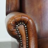 Sheepskin Wingback Chair