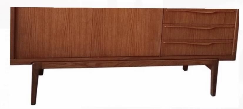 Vintage Scandinavian teak sideboard