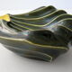 Vintage ashtray 1950 two-tone ceramic