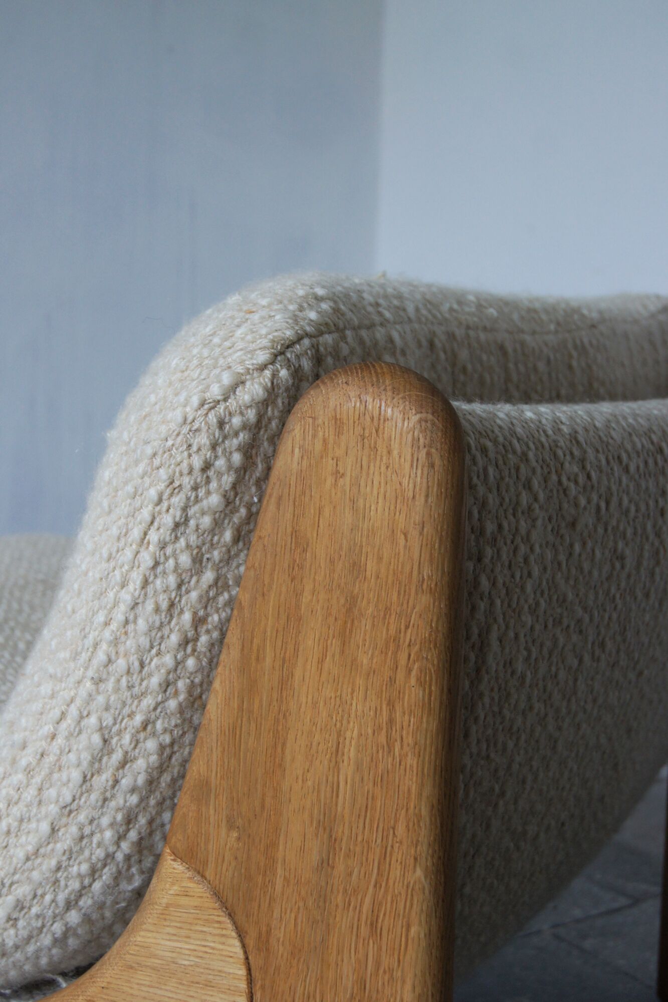 Scandinavian Brutalist Lounge Chair