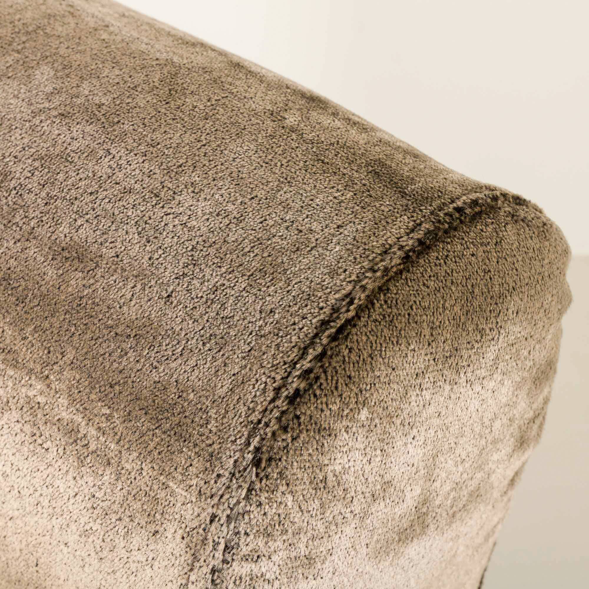 Italian velevet mid century lounge chair in the style of Marco Zanuso, 1960