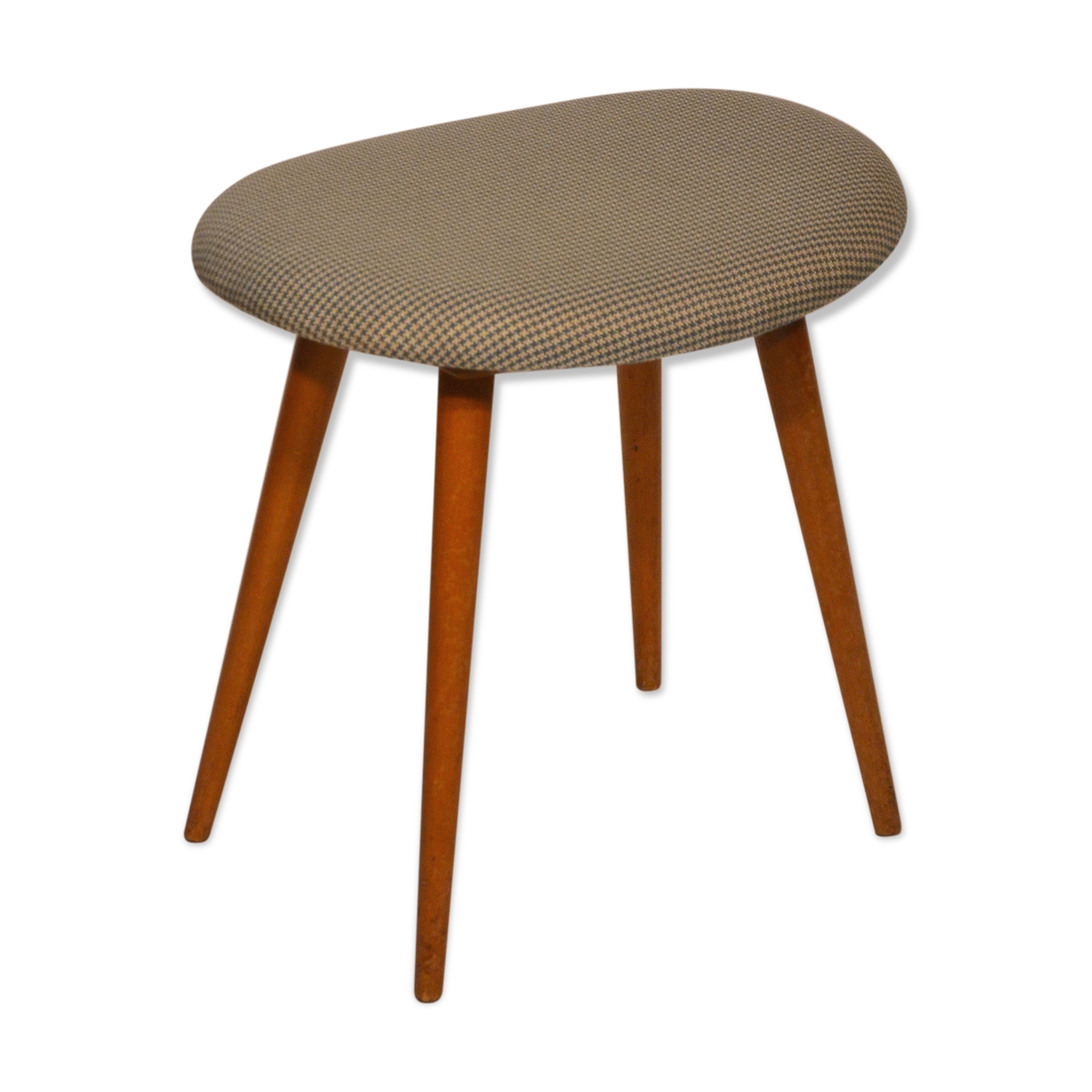 Ottoman scandinave retapissé