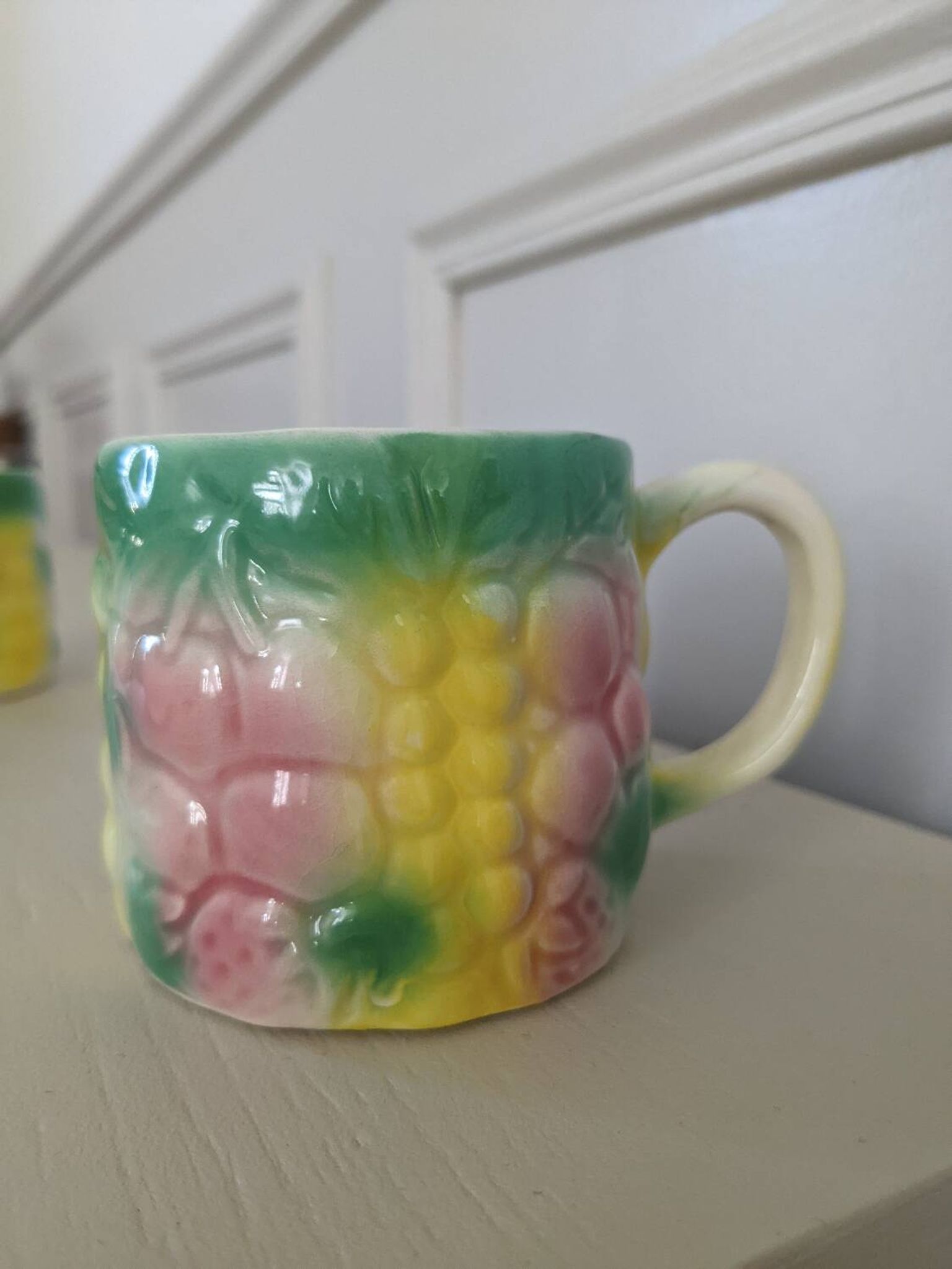 Coffee set in earthenware