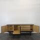 Scandinavian sideboard in Macassar ebony and sycamore, 1960s