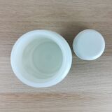 Pot d'apothicaire en opaline h=21,5cm