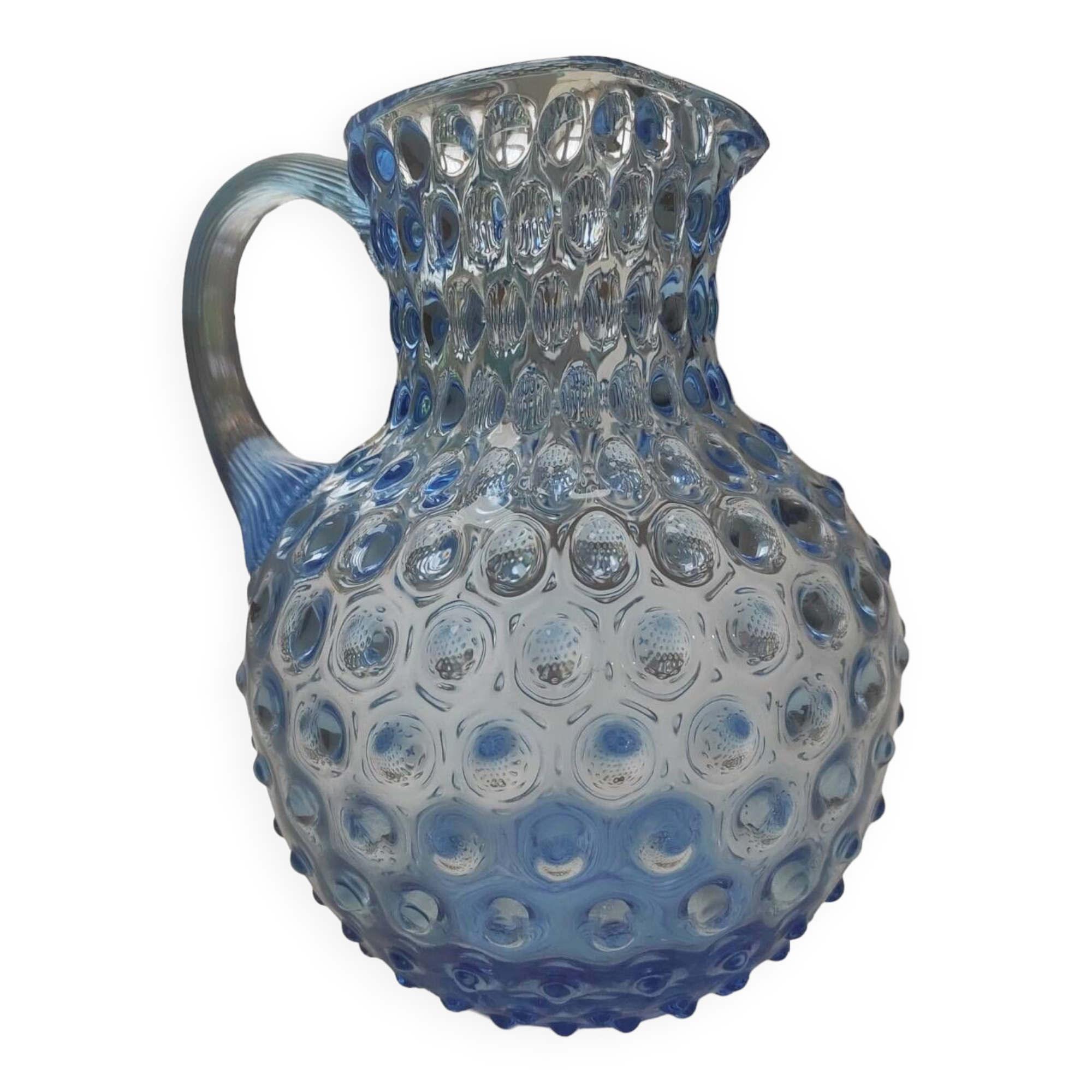 Blown glass carafe