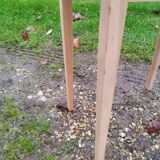 Pair of antique Louis XVI style bedside tables