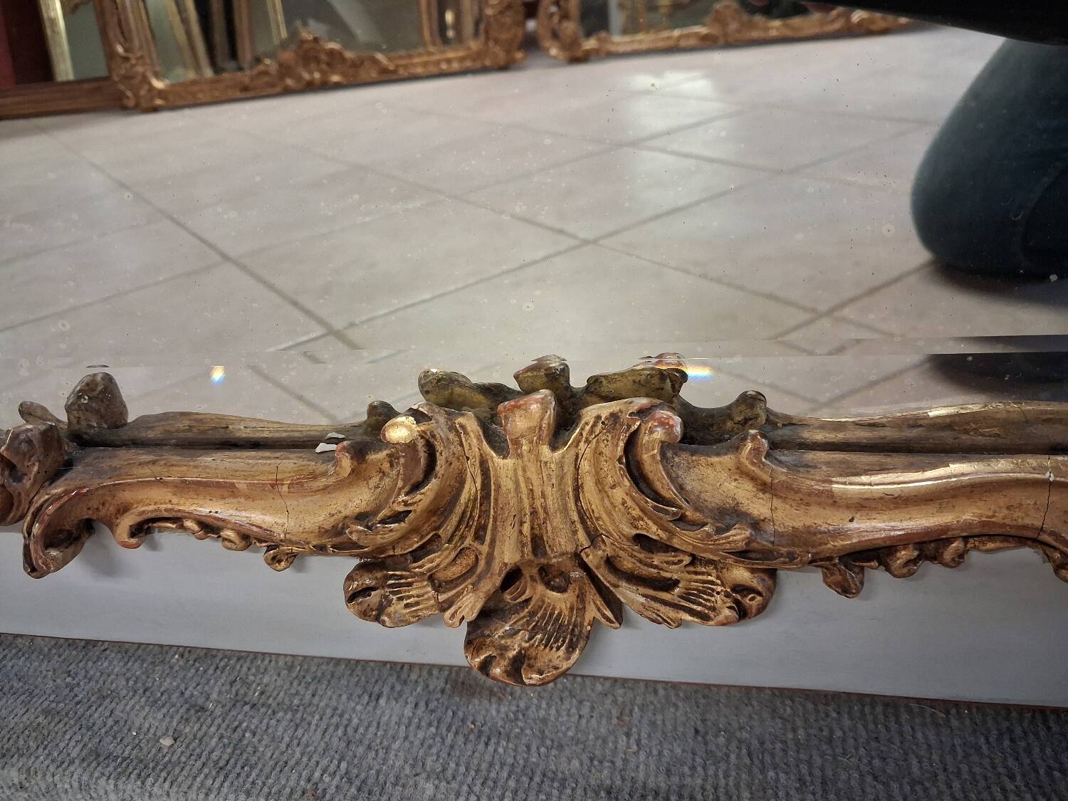 Napoleon III mirror/trumeau, 187 x 111