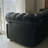 three-seater Chesterfield sofa