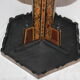 Oriental marquetry side table of the 1970s