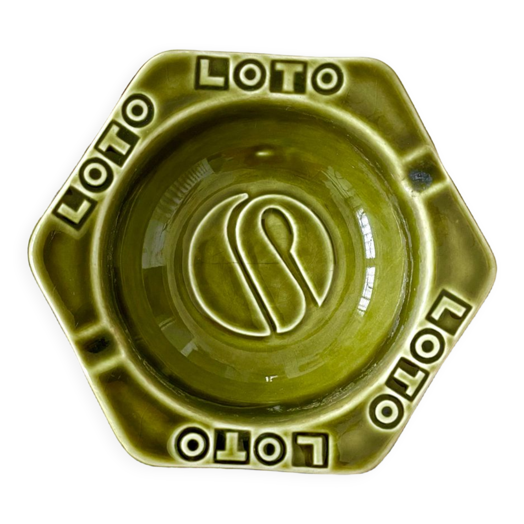 Cendrier vintage loto gien france
