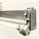 Industrial Polished  Hanging Tube Light, 1970s