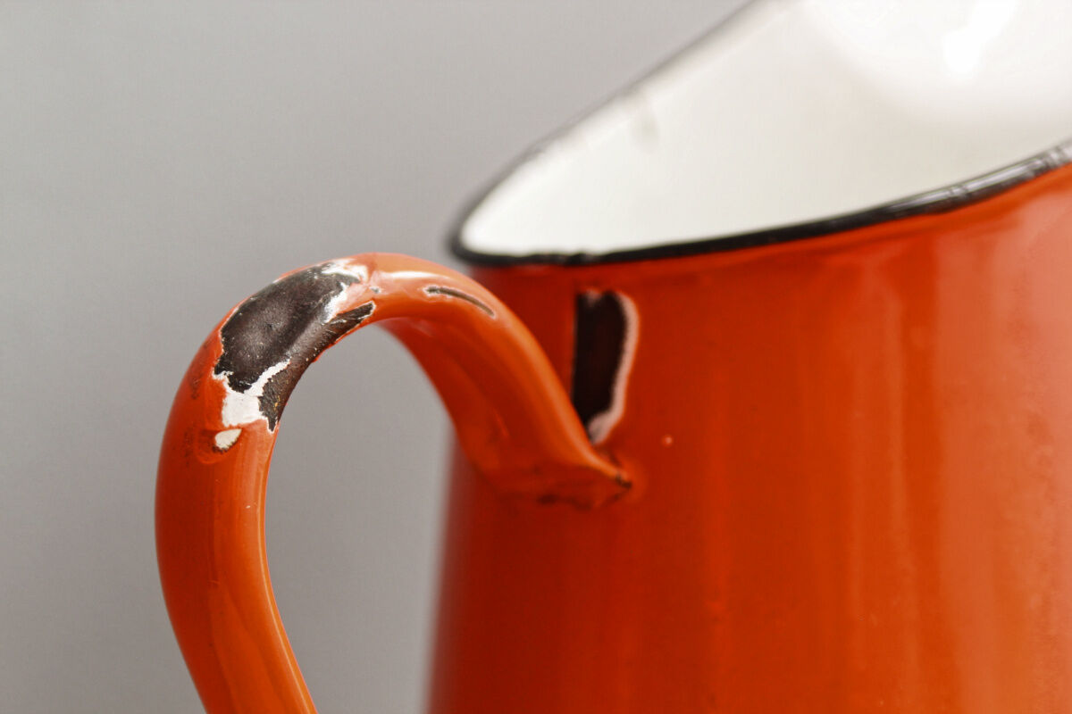 Vintage enamelled broc