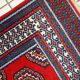 Vintage Indian Mahal handmade carpet 82cm x 156cm 1970s, 1C732