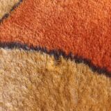 Vintage 1970 Space Age rug