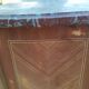 Commode ancienne marqueterie style louis xvi plateau marbre