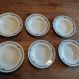 Hollow plates blue decoration Villeroy Bosch dp 0223227