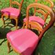 4 chaises Louis Philippe tapissées