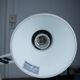 White articulated architect lamp - vintage industrial style