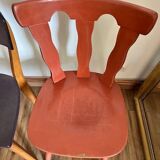 Set of 4 mismatched chairs
