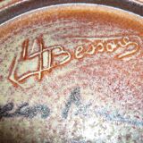 Plate Marius and Huguette Bessone 1950