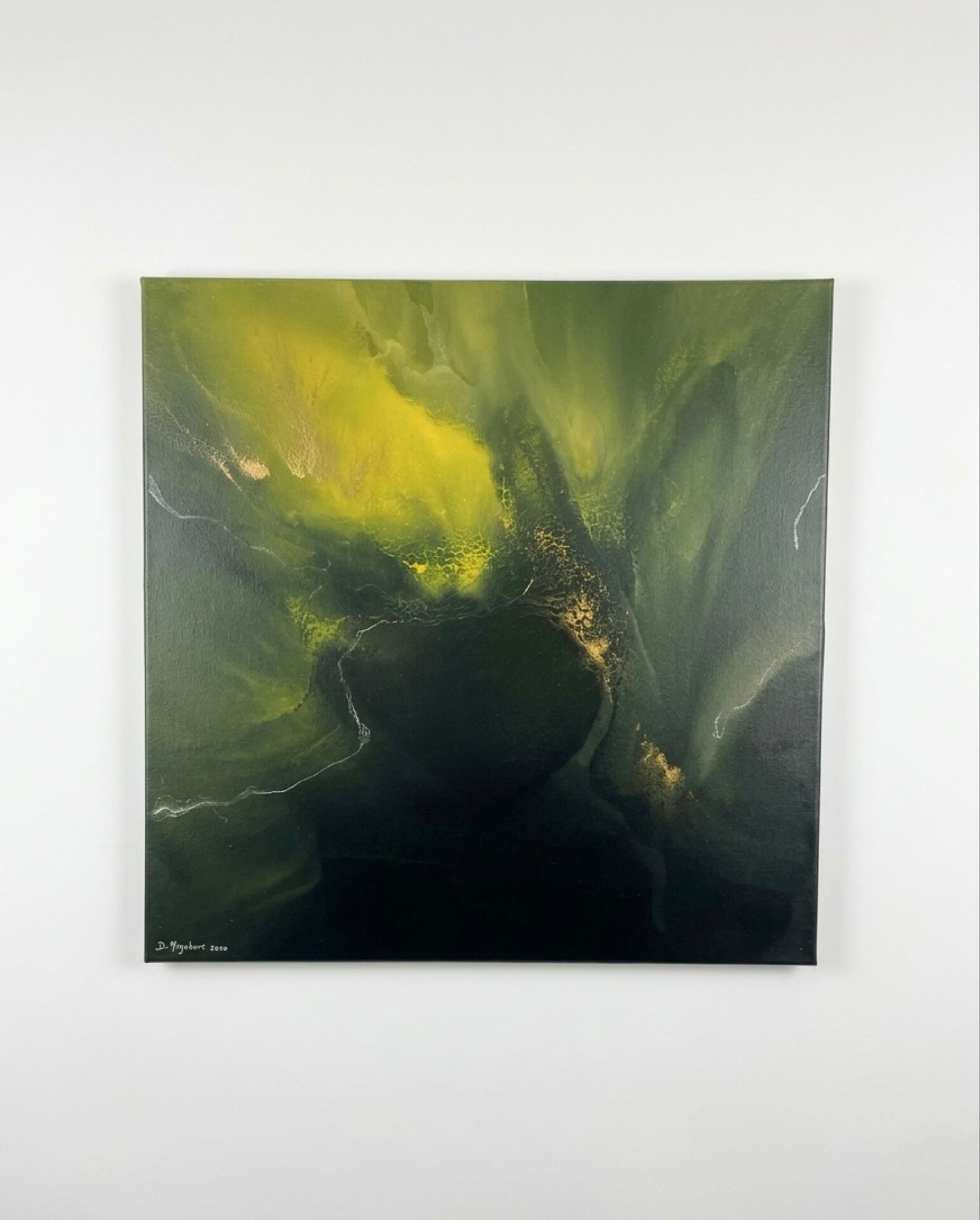 Original Abstract Painting 80x80 cm - Oil on Canvas