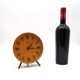 Rare original 60s mid century teak desk table clock by kienzle danish modern