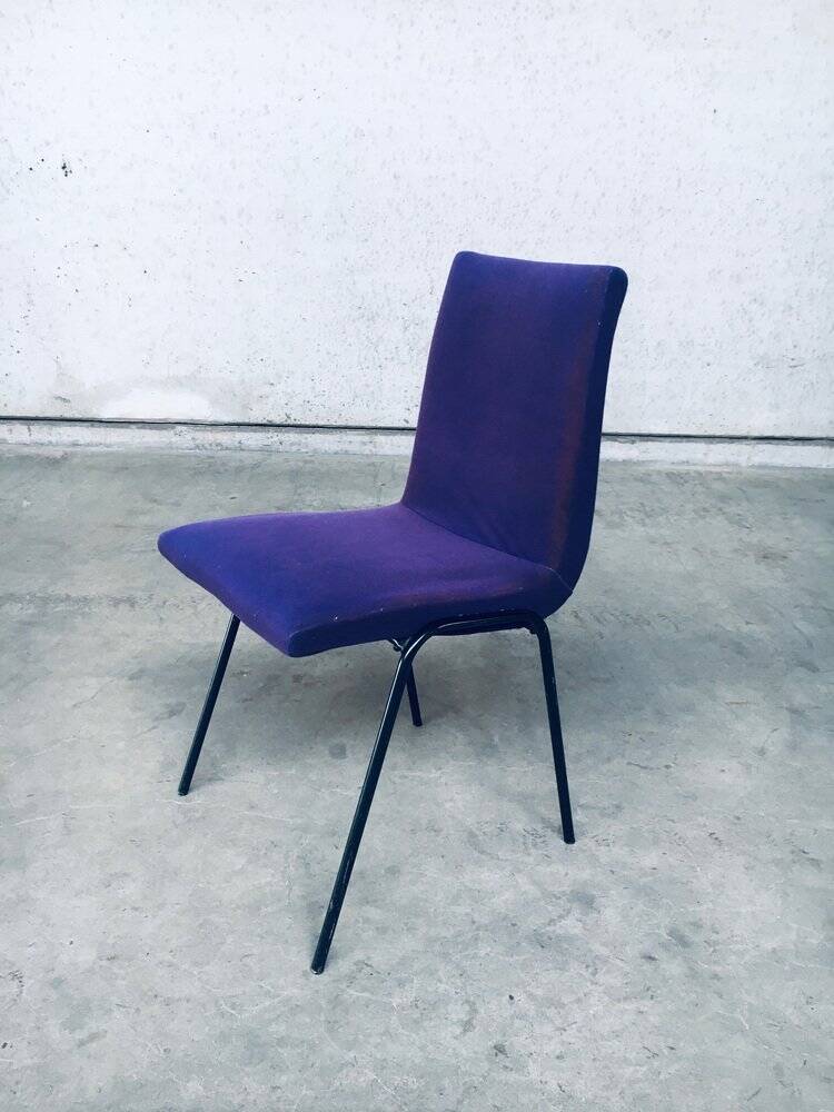 Set of Mid-Century Modern Robin Chairs by Pierre Guariche for Meurop, Belgium, 1950s