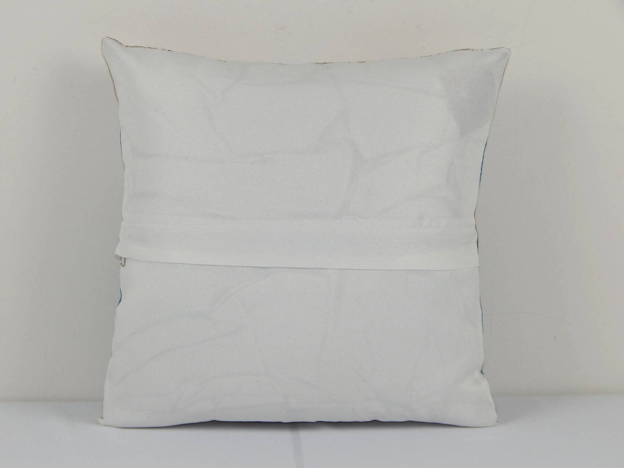 Vintage ikat cushion cover 33x33 cm