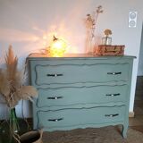 Commode vert sauge