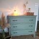 Commode vert sauge