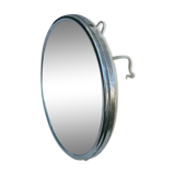 Vintage magnifying and brightening Barber mirror 18cm