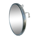 Miroir de barbier grossissant et éclairant vintage 18cm
