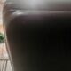 Black leather rocking chair, Banmüller