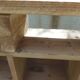 Vintage pitch pine furniture, 30 lockers, 1 niche.