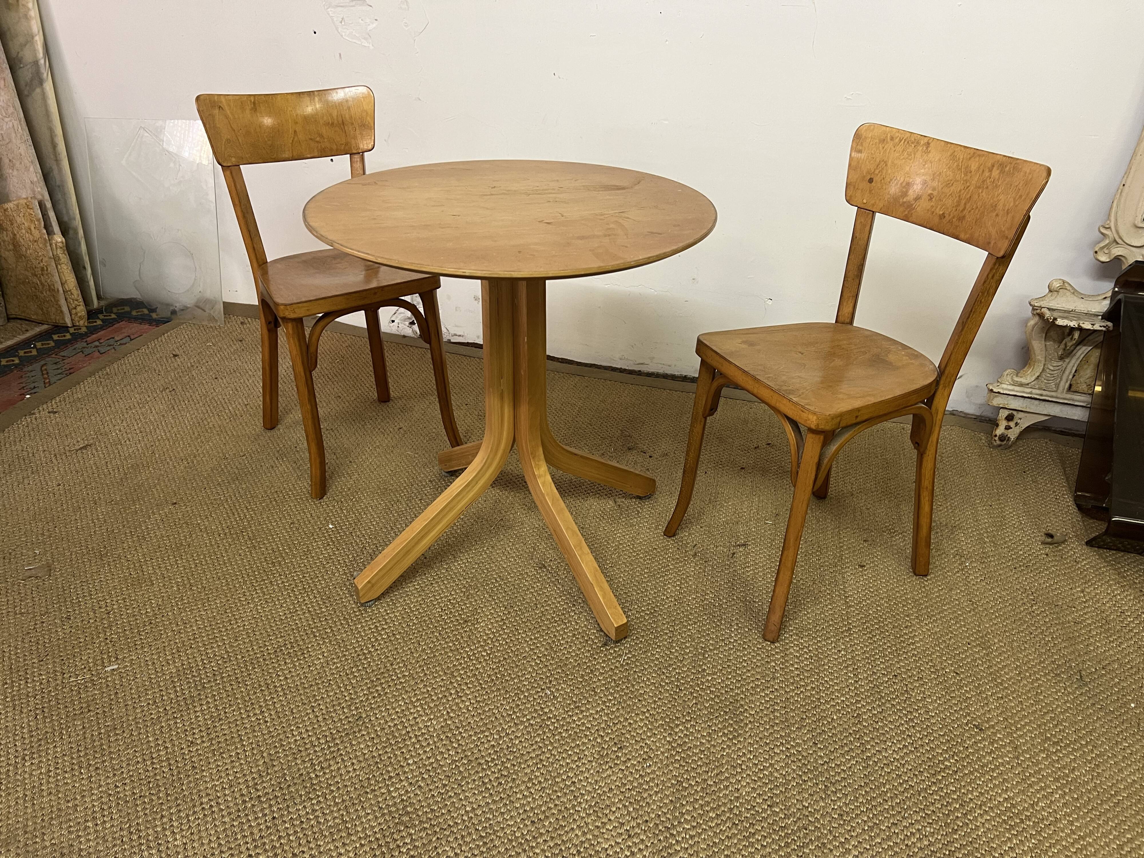 Vintage 70s Table and Chair Set
