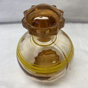 Carafe en verre rose ancienne