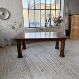 Dudouyt oak dining table 1940