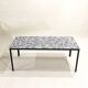 60s grey ceramic coffee table
