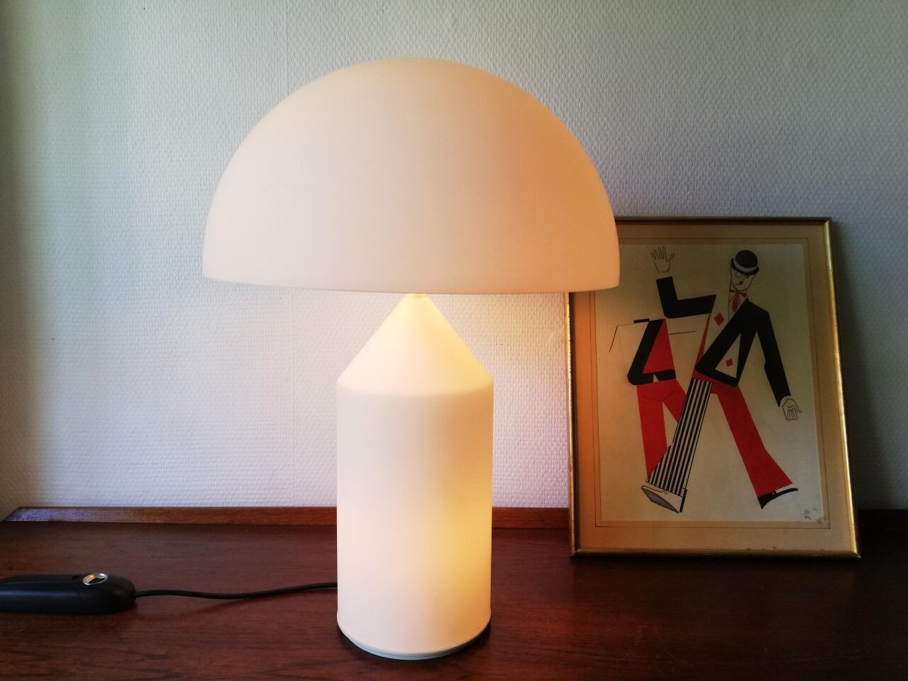 Lamp Vico Magistretti model Atollo for Oluce