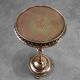 Art Deco Side Table by Daalderop in Red and Yellow Copper, The Netherlands