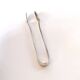 WMF vintage sugar tongs in silver-plated metal with crossed ribbon decoration.