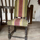 Ensemble de chaises tapissées style Louis XIII