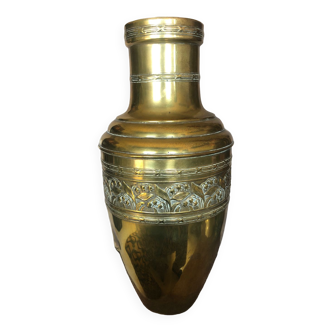 Brass vase Unis France