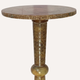 Italian onyx marble side table or pedestal, 1960s