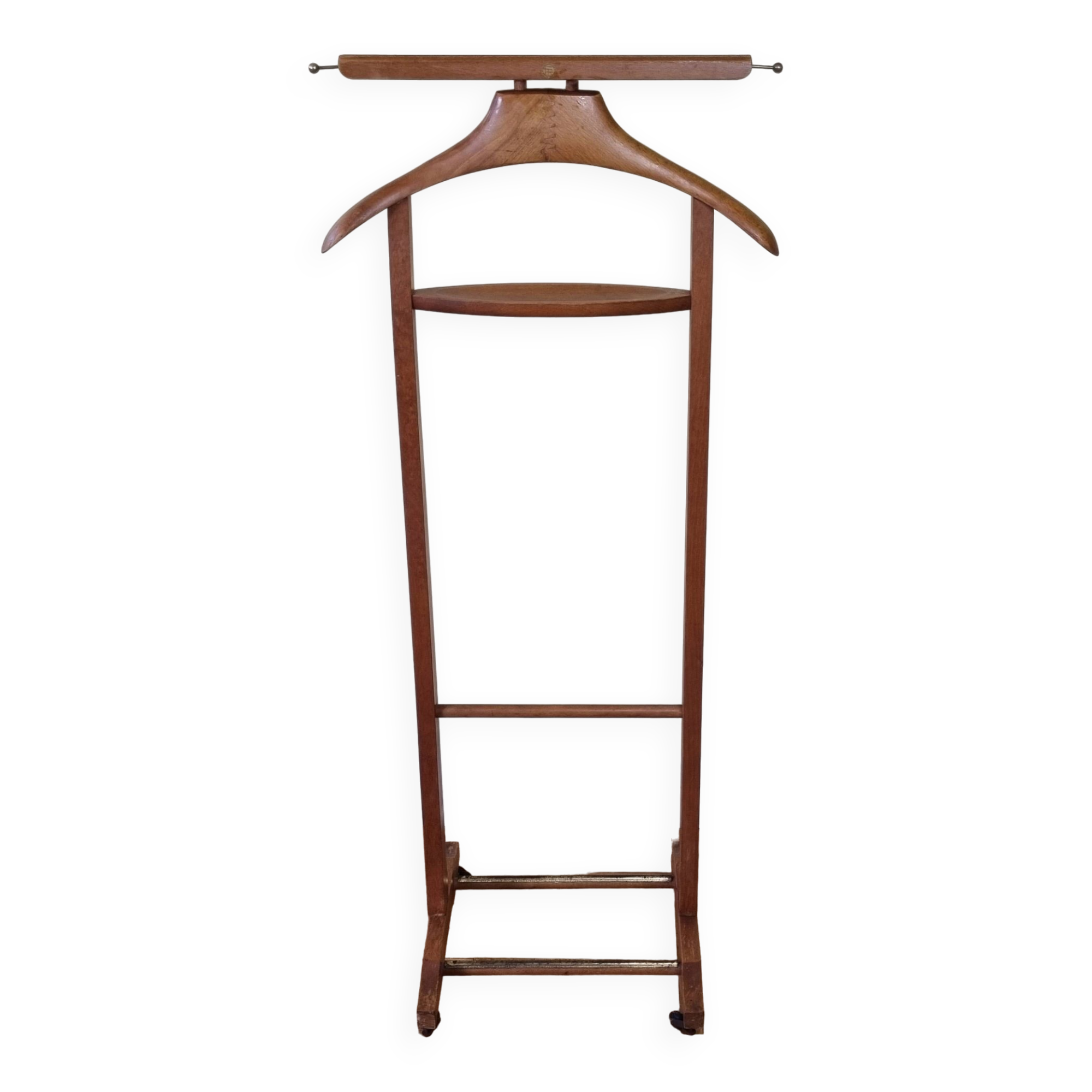 Fratelli Reguitti valet in blond wood, 1950s