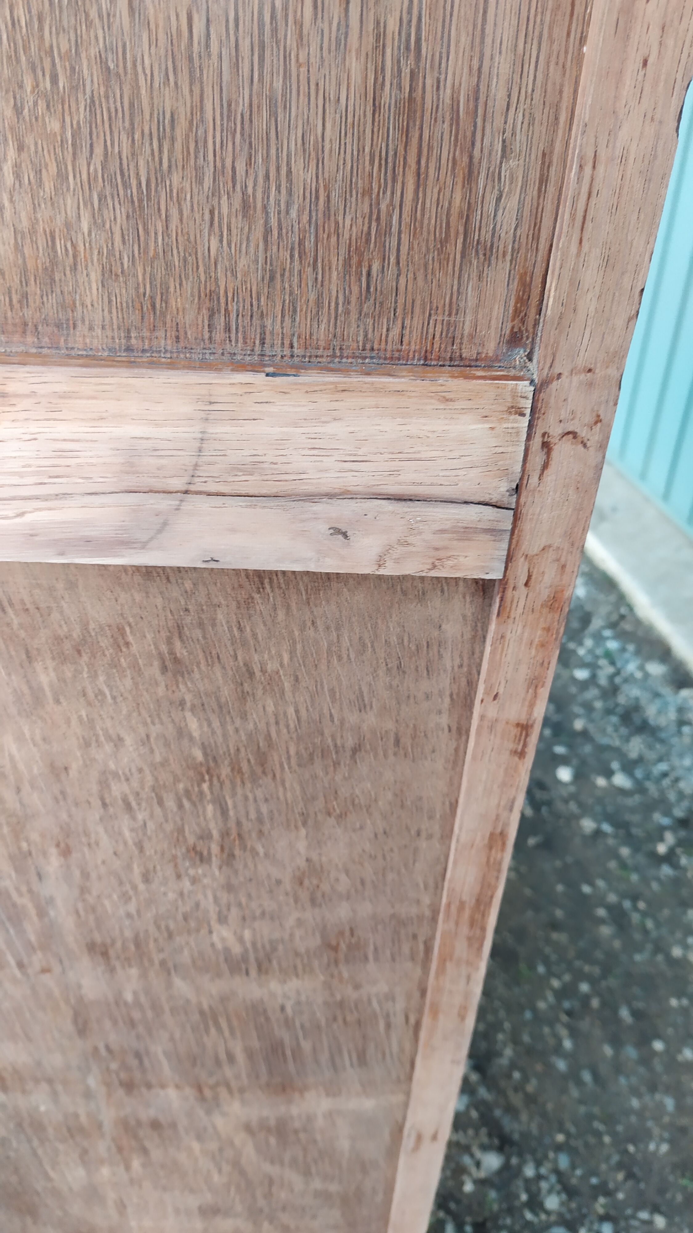 Parisian art deco wardrobe glazed